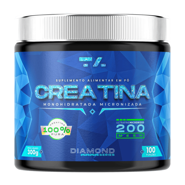 1001971156 CREATINA 100% PURA DIAMOND - POTE 300G - Imagem 1