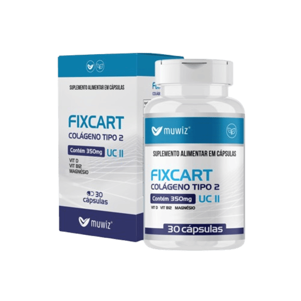 1001972983 FIXCART COLAGENO TIPO 2 350MG 30 CAPS - Imagem 1