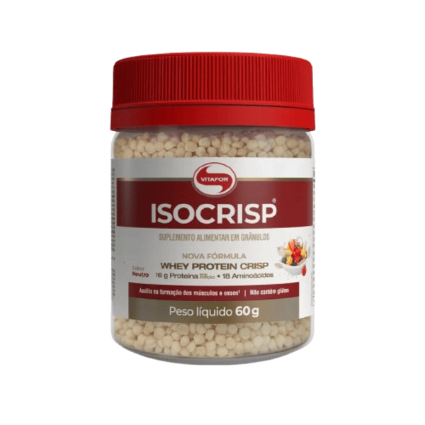 1001975184 ISOCRISP - POTE 60G - NEUTRO - Imagem 1