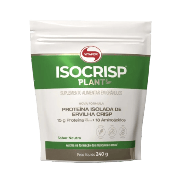 1001975188 ISOCRISP PLANT - POUCH 240G - Imagem 1