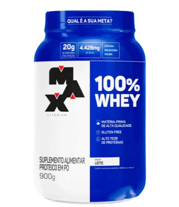 1001975826 100% WHEY - POTE 900G - LEITE - Imagem 1