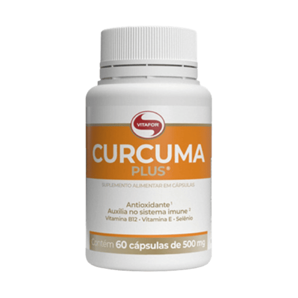 1002083412 CURCUMA PLUS 500MG 60 CAPS - Imagem 1