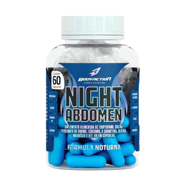 1002083423 NIGHT ABDOMEN 60 CAPS - Imagem 1