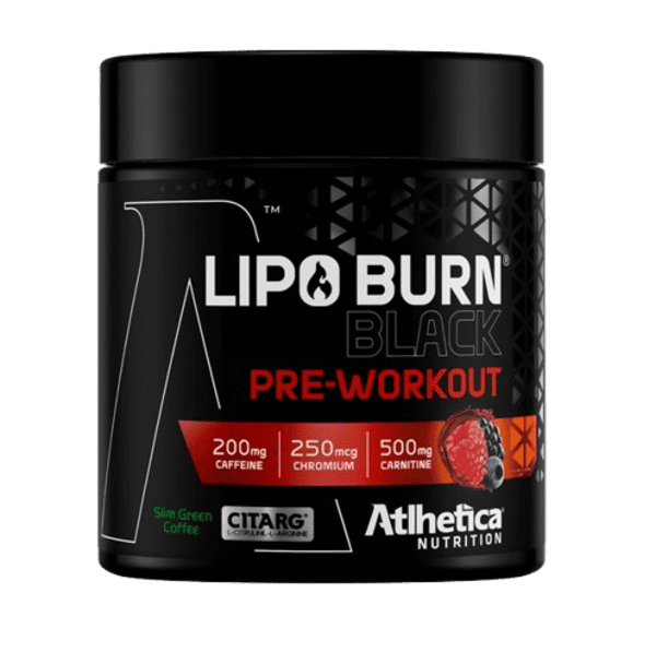 1002083441 LIPO BURN HD BLACK - POTE 200G - FRUTAS VERMELHAS - Imagem 1